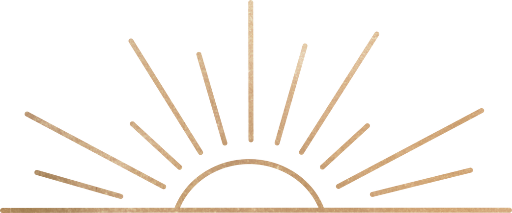 Gold  Spiritual Mystic Sun